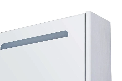 Зеркальный шкаф Aquaton Сильва 50 дуб полярный 1A215502SIW7L Зеркальный шкаф Aquaton Сильва 50 дуб полярный 1A215502SIW7L