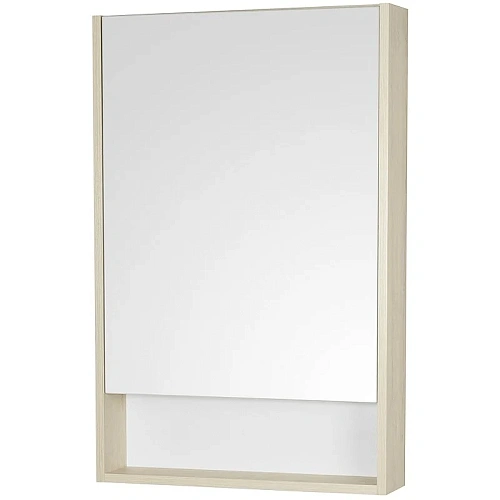 Зеркальный шкаф Aquaton Сканди 55 белый, дуб верона 1A252102SDB20 Зеркальный шкаф Aquaton Сканди 55 белый, дуб верона 1A252102SDB20
