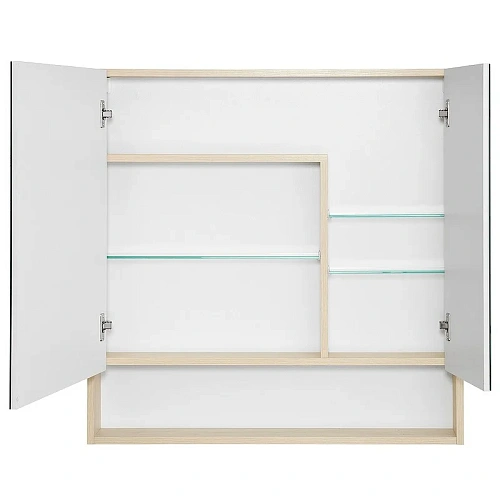 Зеркальный шкаф Aquaton Сканди 90 белый, дуб верона 1A252302SDB20 Зеркальный шкаф Aquaton Сканди 90 белый, дуб верона 1A252302SDB20