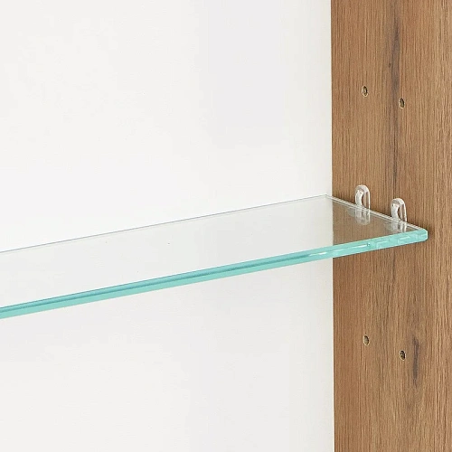 Зеркальный шкаф Aquaton Сканди 90 белый, дуб рустикальный 1A252302SDZ90 Зеркальный шкаф Aquaton Сканди 90 белый, дуб рустикальный 1A252302SDZ90