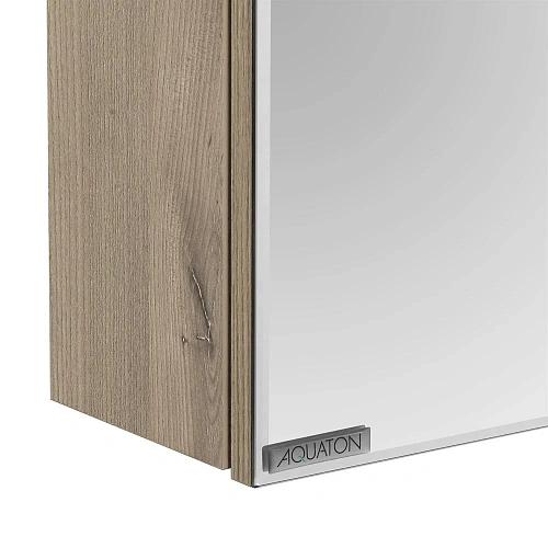 Зеркальный шкаф Aquaton Стоун 60 сосна арлингтон 1A231502SX850 Зеркальный шкаф Aquaton Стоун 60 сосна арлингтон 1A231502SX850