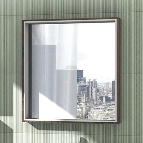 Зеркальный шкаф Aquaton Фабиа 80 белый, ясень 1A166902FBAE0 Зеркальный шкаф Aquaton Фабиа 80 белый, ясень 1A166902FBAE0