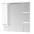 Зеркальный шкаф Aquaton Эмили 105 левый белый 1A008602EM01L Зеркальный шкаф Aquaton Эмили 105 левый белый 1A008602EM01L