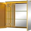 Зеркальный шкаф De Aqua 100 золото AL 506 100 G Зеркальный шкаф De Aqua 100 золото AL 506 100 G