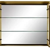 Зеркальный шкаф De Aqua 100 золото AL 506 100 G Зеркальный шкаф De Aqua 100 золото AL 506 100 G