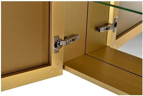 Зеркальный шкаф De Aqua 100 золото AL 506 100 G Зеркальный шкаф De Aqua 100 золото AL 506 100 G