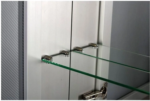 Зеркальный шкаф De Aqua 50 серебро AL 501 050 S Зеркальный шкаф De Aqua 50 серебро AL 501 050 S