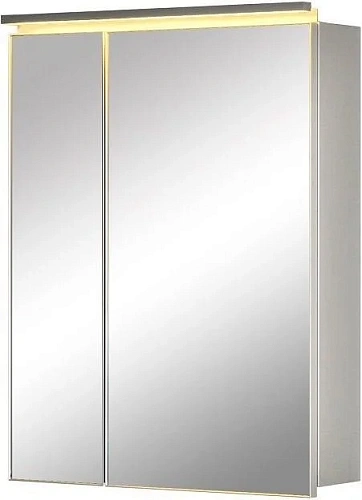 Зеркальный шкаф De Aqua 60 серебро AL 502 060 S Зеркальный шкаф De Aqua 60 серебро AL 502 060 S