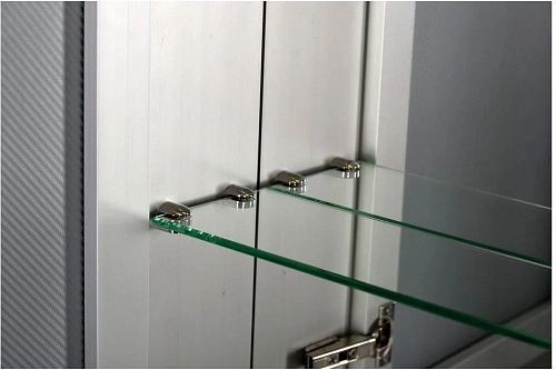 Зеркальный шкаф De Aqua 70 серебро AL 503 070 S Зеркальный шкаф De Aqua 70 серебро AL 503 070 S