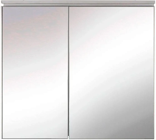 Зеркальный шкаф De Aqua 80 серебро AL 504 080 S Зеркальный шкаф De Aqua 80 серебро AL 504 080 S