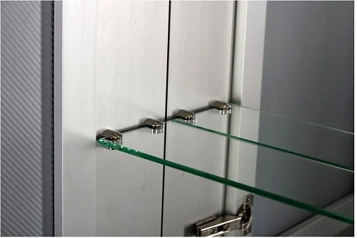 Зеркальный шкаф De Aqua 80 серебро AL 504 080 S Зеркальный шкаф De Aqua 80 серебро AL 504 080 S