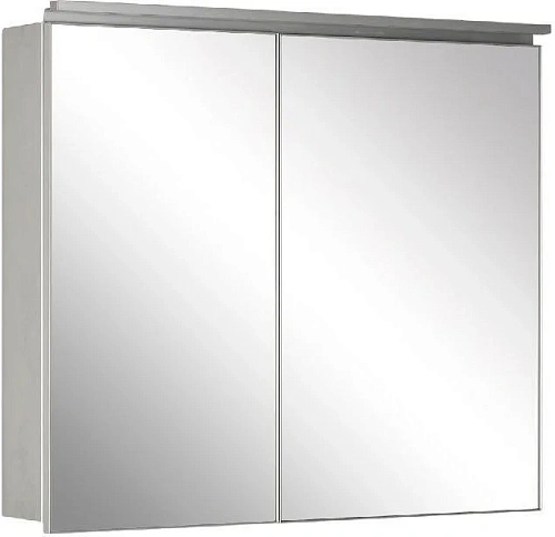 Зеркальный шкаф De Aqua 80 серебро AL 504 080 S Зеркальный шкаф De Aqua 80 серебро AL 504 080 S