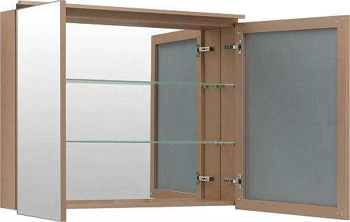 Зеркальный шкаф De Aqua Алюминиум 100 медь 261768 Зеркальный шкаф De Aqua Алюминиум 100 медь 261768