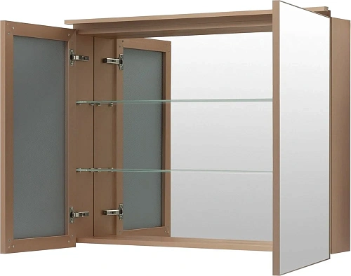 Зеркальный шкаф De Aqua Алюминиум 100 медь 261768 Зеркальный шкаф De Aqua Алюминиум 100 медь 261768