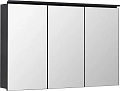 Зеркальный шкаф De Aqua Алюминиум 120 черный 261762 Зеркальный шкаф De Aqua Алюминиум 120 черный 261762