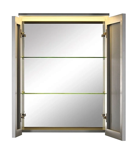 Зеркальный шкаф De Aqua Алюминиум 70 261751 Зеркальный шкаф De Aqua Алюминиум 70 261751