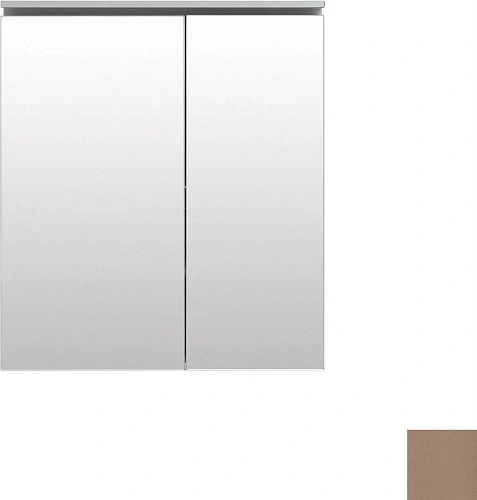 Зеркальный шкаф De Aqua Алюминиум 70 медь 261765 Зеркальный шкаф De Aqua Алюминиум 70 медь 261765