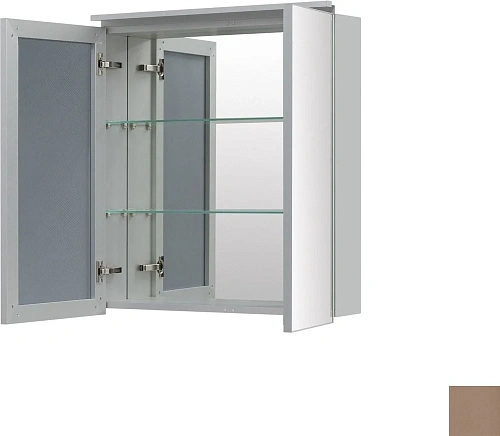 Зеркальный шкаф De Aqua Алюминиум 70 медь 261765 Зеркальный шкаф De Aqua Алюминиум 70 медь 261765