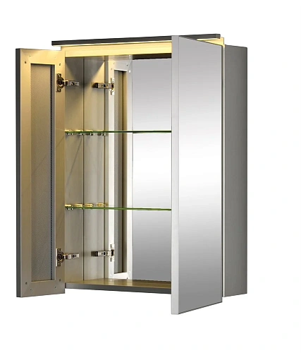 Зеркальный шкаф De Aqua Алюминиум 80 261752 Зеркальный шкаф De Aqua Алюминиум 80 261752