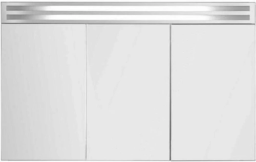 Зеркальный шкаф De Aqua Эколь 100 белый 184807 Зеркальный шкаф De Aqua Эколь 100 белый 184807