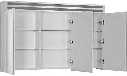 Зеркальный шкаф De Aqua Эколь 100 белый 184807 Зеркальный шкаф De Aqua Эколь 100 белый 184807