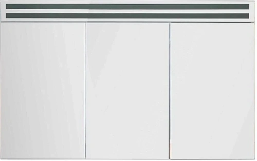 Зеркальный шкаф De Aqua Эколь 120 белый 184809 Зеркальный шкаф De Aqua Эколь 120 белый 184809