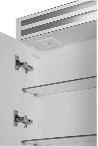 Зеркальный шкаф De Aqua Эколь 70 белый 184800 Зеркальный шкаф De Aqua Эколь 70 белый 184800