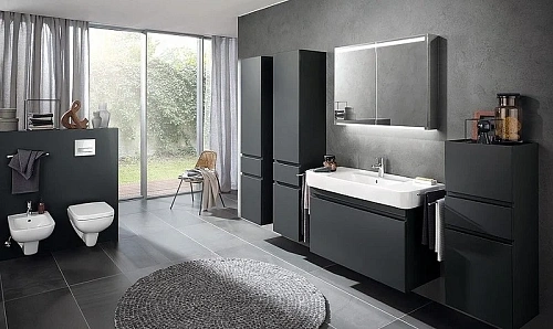 Зеркальный шкаф Geberit Option 500.583.00.1 с подсветкой 90 см Зеркальный шкаф Geberit Option 500.583.00.1 с подсветкой 90 см