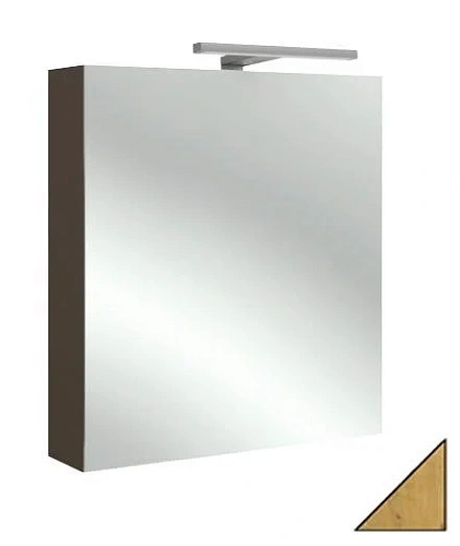 Зеркальный шкаф Jacob Delafon Odeon Up 60х65 см, арлингтонгский дуб, правосторонний, с подсветкой EB EB795DRU-E70 Зеркальный шкаф Jacob Delafon Odeon Up 60х65 см, арлингтонгский дуб, правосторонний, с подсветкой EB EB795DRU-E70