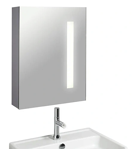 Зеркальный шкаф Jacob Delafon Replay 50х65 см, правосторонний, с подсветкой EB1060DRU-NF Зеркальный шкаф Jacob Delafon Replay 50х65 см, правосторонний, с подсветкой EB1060DRU-NF