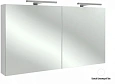 Зеркальный шкаф Jacob Delafon Reve 120х65 см, белый блестящий, с подсветкой EB798RU-G1C Зеркальный шкаф Jacob Delafon Reve 120х65 см, белый блестящий, с подсветкой EB798RU-G1C