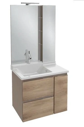 Зеркальный шкаф Jacob Delafon Soprano EB1337-NF 98x98 Зеркальный шкаф Jacob Delafon Soprano EB1337-NF 98x98