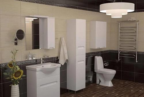 Зеркальный шкаф Orange TOPLINE-Rio ZR55-01R с подсветкой, правый Зеркальный шкаф Orange TOPLINE-Rio ZR55-01R с подсветкой, правый