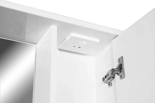 Зеркальный шкаф Orange Глория 60 с подсветкой белый Gl-60ZS Зеркальный шкаф Orange Глория 60 с подсветкой белый Gl-60ZS