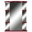 Зеркальный шкаф Orange Кларис 55 с подсветкой Бордовый Kl-55ZSC Зеркальный шкаф Orange Кларис 55 с подсветкой Бордовый Kl-55ZSC