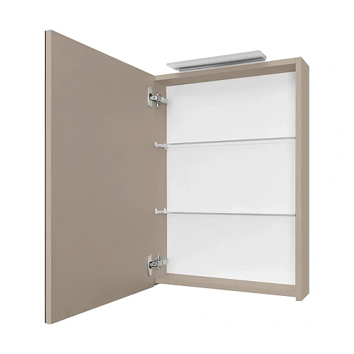 Зеркальный шкаф Roca Oleta 50 левый, капучино, A857643515 Зеркальный шкаф Roca Oleta 50 левый, капучино, A857643515