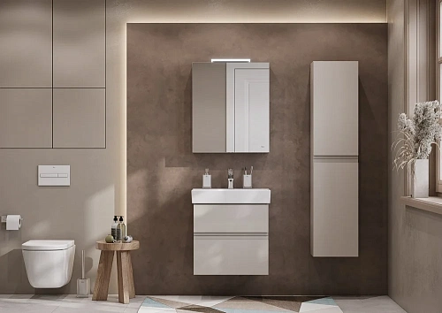 Зеркальный шкаф Roca Oleta 60 правый, капучино, A857646515 Зеркальный шкаф Roca Oleta 60 правый, капучино, A857646515