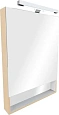 Зеркальный шкаф Roca The Gap 70 бежевый ZRU9302699 Зеркальный шкаф Roca The Gap 70 бежевый ZRU9302699
