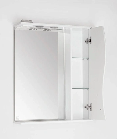 Зеркальный шкаф Style Line Амелия 65 со светом ЛС-00000013 Зеркальный шкаф Style Line Амелия 65 со светом ЛС-00000013