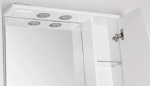 Зеркальный шкаф Style Line Амелия 65 со светом ЛС-00000013 Зеркальный шкаф Style Line Амелия 65 со светом ЛС-00000013