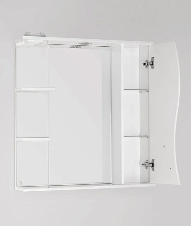 Зеркальный шкаф Style Line Амелия 75 со светом ЛС-00000014 Зеркальный шкаф Style Line Амелия 75 со светом ЛС-00000014