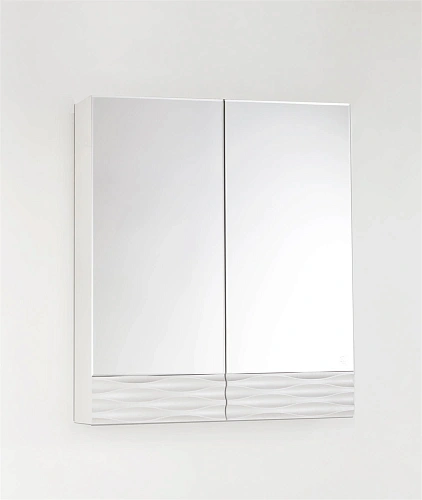 Зеркальный шкаф Style Line Ассоль 60, Люкс техно платина ЛС-00000326 Зеркальный шкаф Style Line Ассоль 60, Люкс техно платина ЛС-00000326