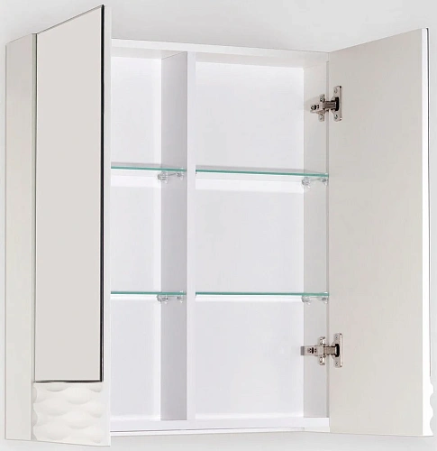 Зеркальный шкаф Style Line Ассоль 60, Люкс техно платина ЛС-00000326 Зеркальный шкаф Style Line Ассоль 60, Люкс техно платина ЛС-00000326