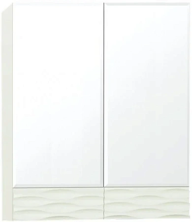 Зеркальный шкаф Style Line Ассоль 60, Люкс техно платина ЛС-00000326 Зеркальный шкаф Style Line Ассоль 60, Люкс техно платина ЛС-00000326