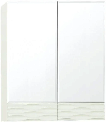 Зеркальный шкаф Style Line Ассоль 60, Люкс техно платина ЛС-00000326 Зеркальный шкаф Style Line Ассоль 60, Люкс техно платина ЛС-00000326