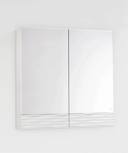 Зеркальный шкаф Style Line Ассоль 70, Люкс техно платина ЛС-00000327 Зеркальный шкаф Style Line Ассоль 70, Люкс техно платина ЛС-00000327