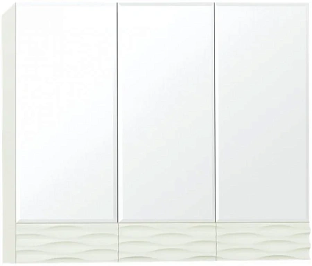 Зеркальный шкаф Style Line Ассоль 80, Люкс техно платина ЛС-00000328 Зеркальный шкаф Style Line Ассоль 80, Люкс техно платина ЛС-00000328