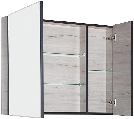 Зеркальный шкаф Style Line Берлин 90, СОНАТА СС-00002250 Зеркальный шкаф Style Line Берлин 90, СОНАТА СС-00002250