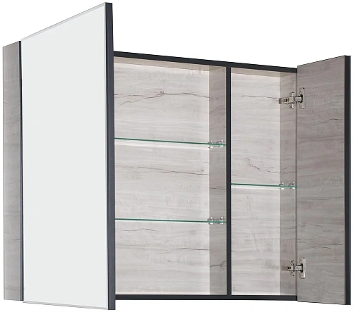 Зеркальный шкаф Style Line Берлин 90, СОНАТА СС-00002250 Зеркальный шкаф Style Line Берлин 90, СОНАТА СС-00002250