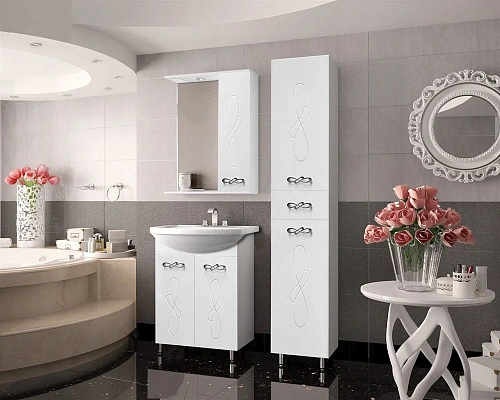 Зеркальный шкаф Style Line Венеция 55/С ЛС-00000261 Зеркальный шкаф Style Line Венеция 55/С ЛС-00000261